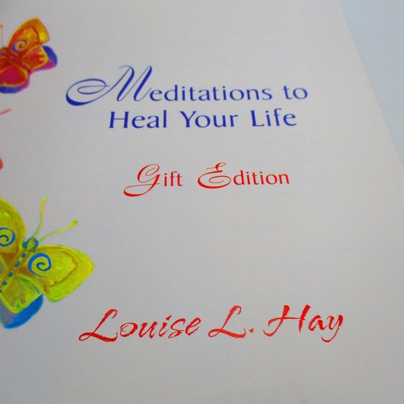 Meditations to Heal Your Life Louise Hay Gift Edition - Picture 3 of 12